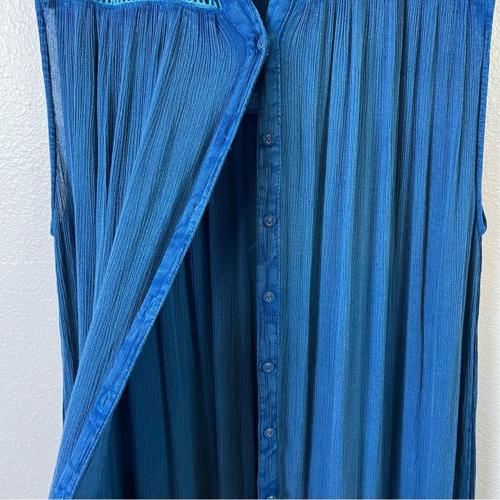 Free People Blue Maxi Dress - Picture 4 of 16